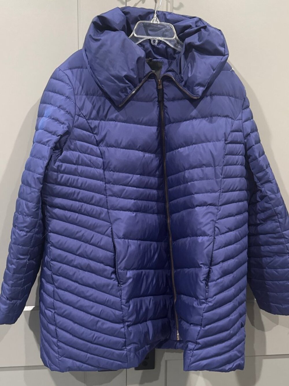 Marc New York Shawl-Collar Puffer down Coat Women’s Size 2XL Purple